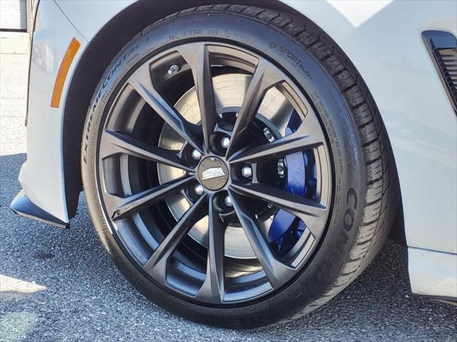 Photo of 2022 Summit White Cadillac CT4-V