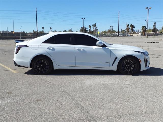 Photo of 2022 Summit White Cadillac CT4-V