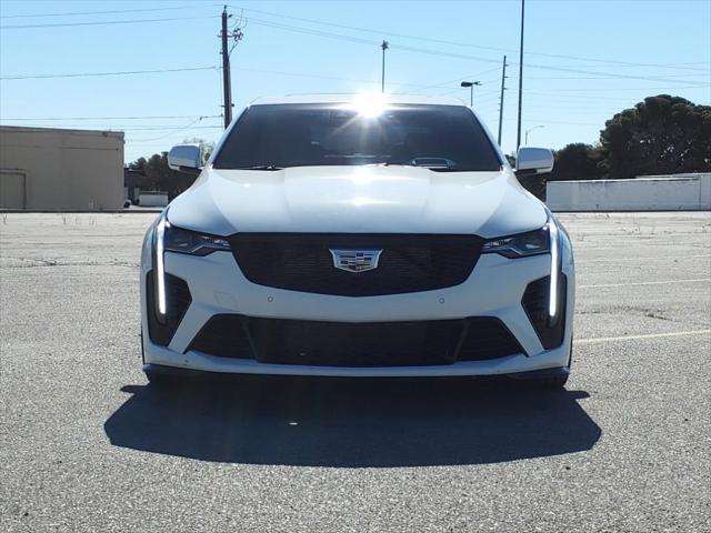 Photo of 2022 Summit White Cadillac CT4-V