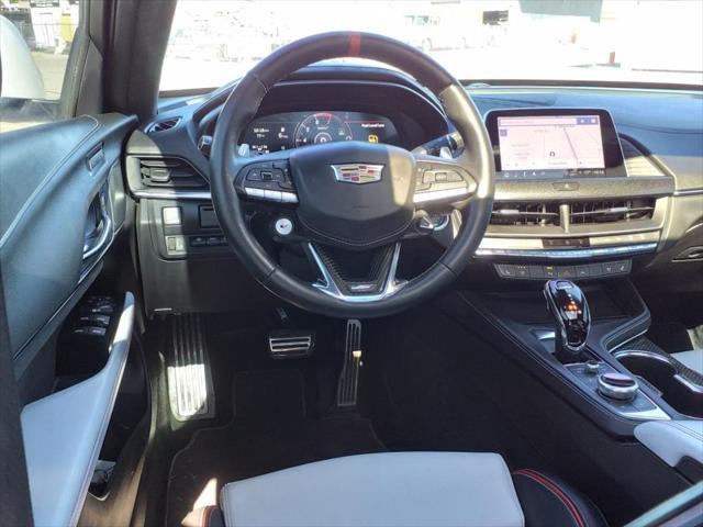Photo of 2022 Summit White Cadillac CT4-V