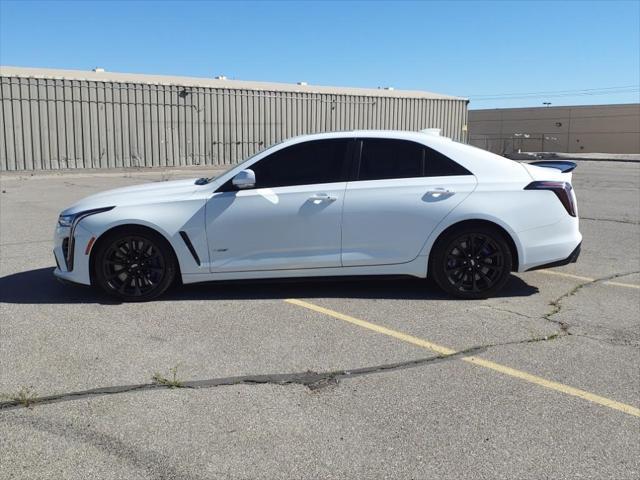 Photo of 2022 Summit White Cadillac CT4-V