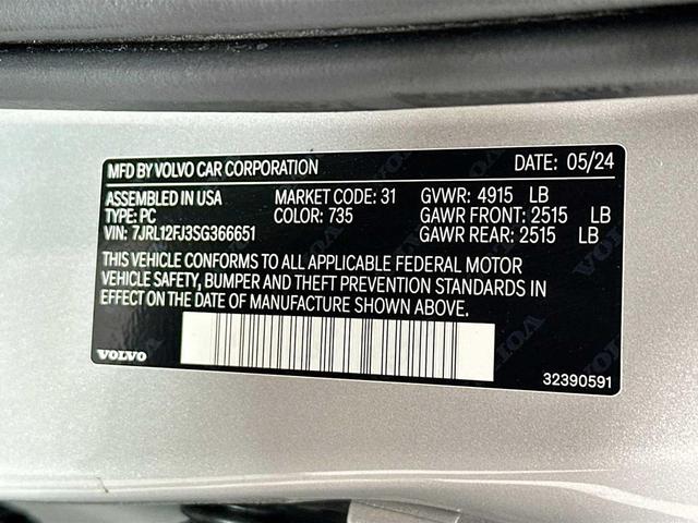 Photo of 2025 Silver Dawn Metallic Volvo S60