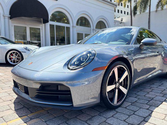 Photo of 2025 Vanadium Grey Metallic Porsche 911