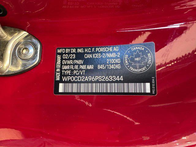 Photo of 2023 Carmine Red Porsche 911