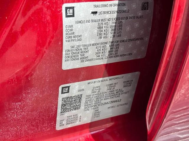 Photo of 2021 Cayenne Red Tintcoat GMC Sierra 1500