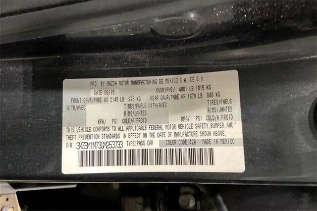 Photo of 2016 Meteor Gray Mica Mazda Mazda3
