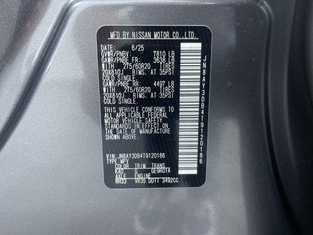 Photo of 2026 Gun Metallic Nissan Armada