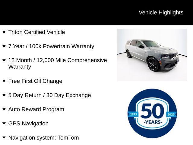 Photo of 2021 Destroyer Gray Clearcoat Dodge Durango
