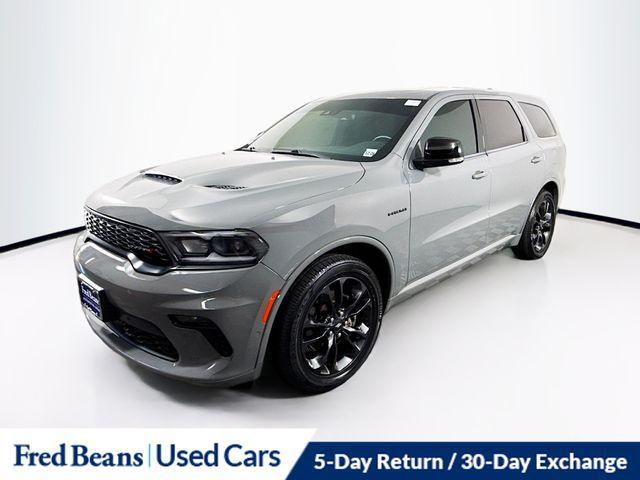 Photo of 2021 Destroyer Gray Clearcoat Dodge Durango