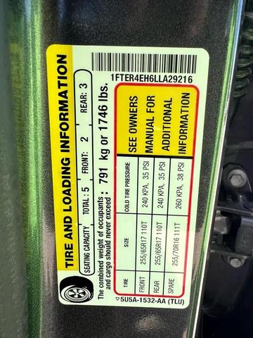 Photo of 2020 Magnetic Metallic Ford Ranger