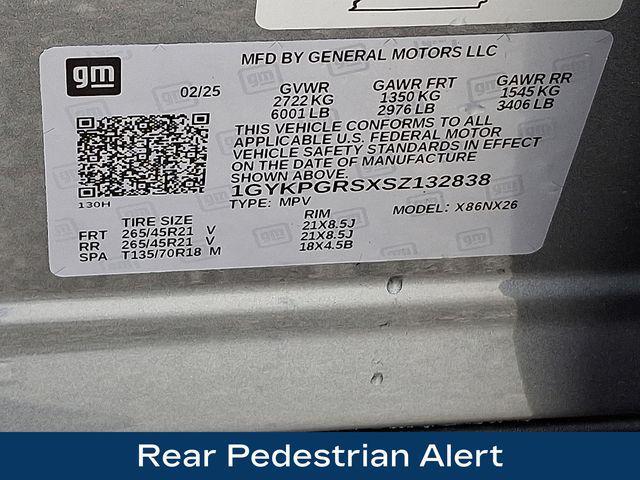 Photo of 2025 Argent Silver Metallic Cadillac XT6