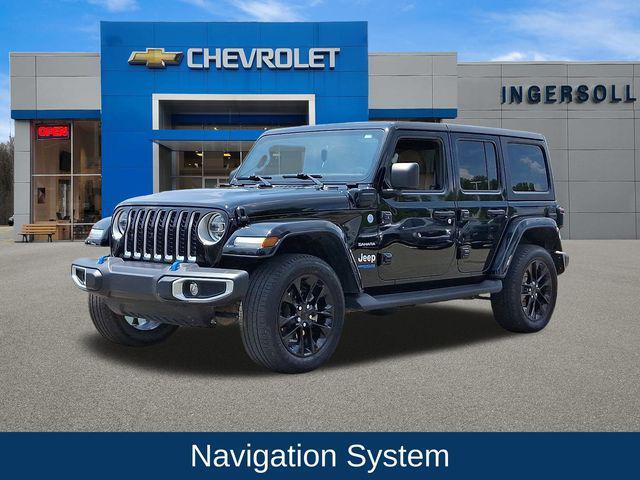 Photo of 2022 Black Clearcoat Jeep Wrangler Unlimited 4xe