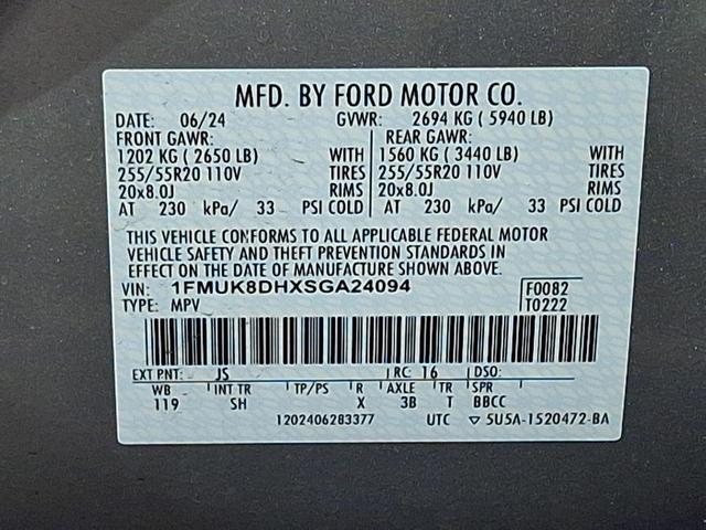 Photo of 2025 Silver Metallic Ford Explorer