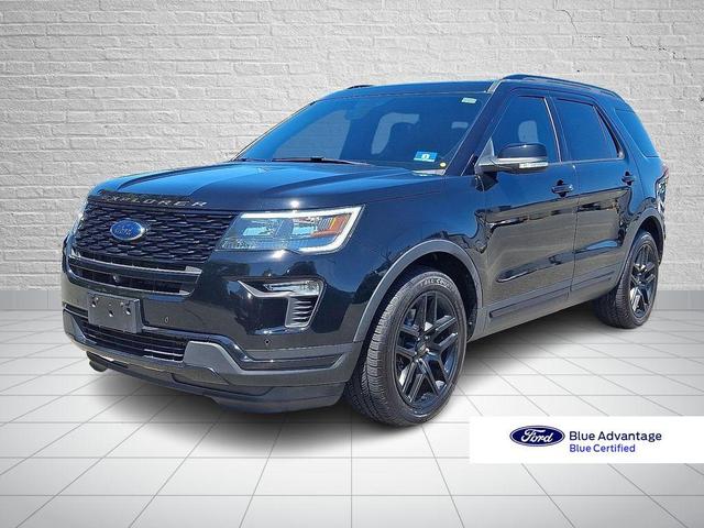 Photo of 2018 Shadow Black Ford Explorer