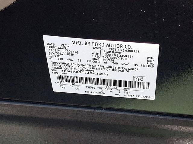 Photo of 2018 Shadow Black Ford Explorer