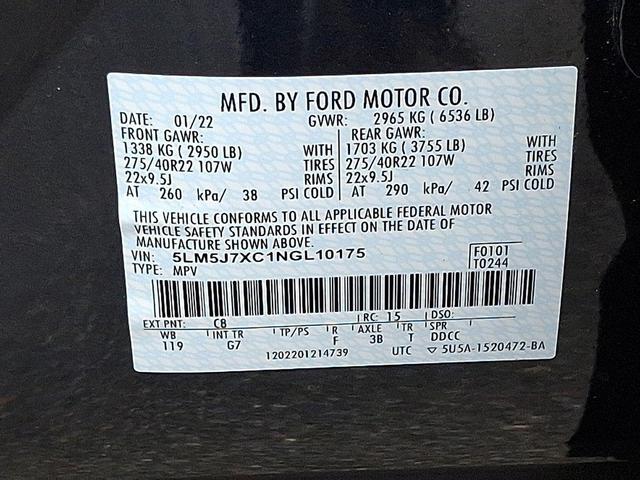Photo of 2022 Flight Blue Lincoln Aviator
