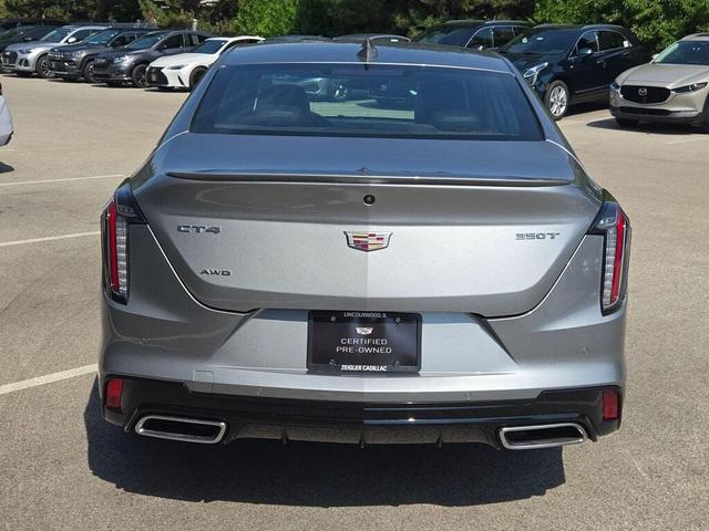 Photo of 2025 Argent Silver Metallic Cadillac CT4
