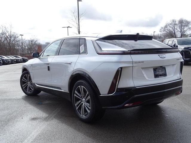 Photo of 2025 Crystal White Tricoat Cadillac LYRIQ