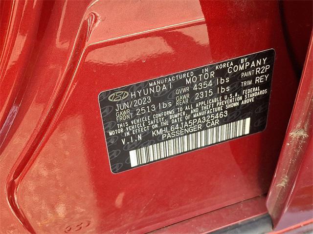 Photo of 2023 Ultimate Red Hyundai SONATA