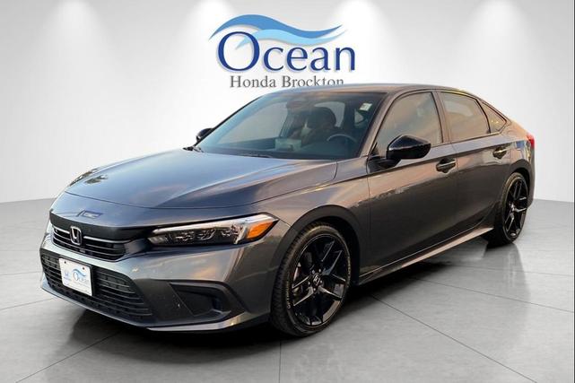 Photo of 2022 Meteorite Gray Metallic Honda Civic