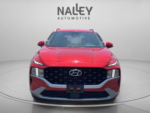 Photo of 2023 Calypso Red Hyundai SANTA FE