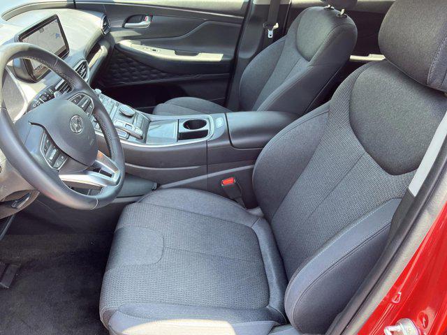 Photo of 2023 Calypso Red Hyundai SANTA FE