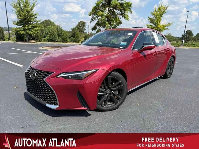 Photo of 2021 Matador Red Mica Lexus IS 300