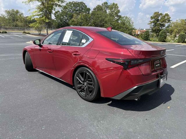 Photo of 2021 Matador Red Mica Lexus IS 300