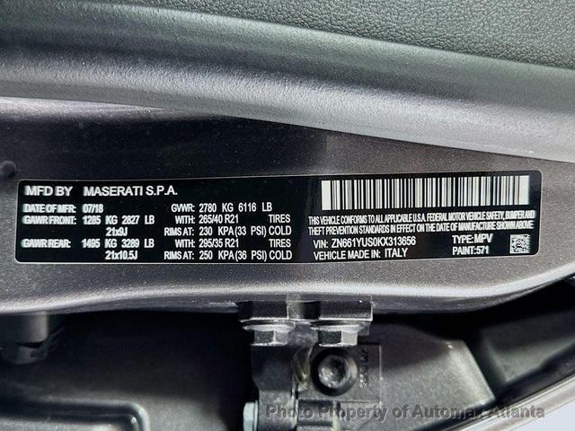 Photo of 2019 Grigio Metallo Metallic Maserati Levante