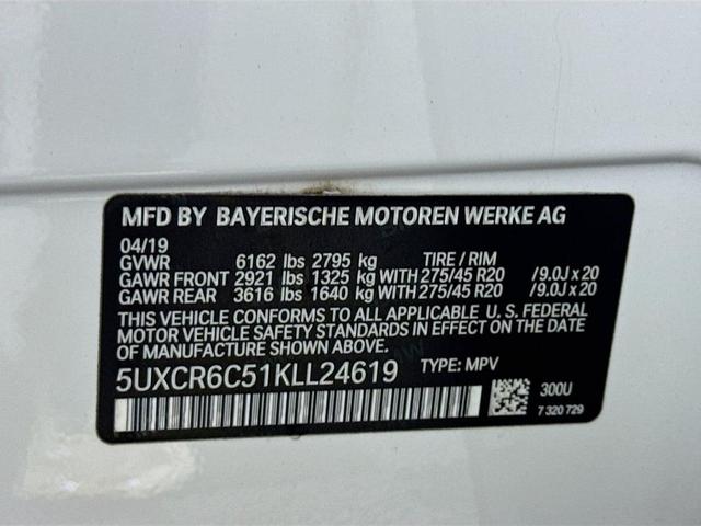 Photo of 2019 Alpine White BMW X5