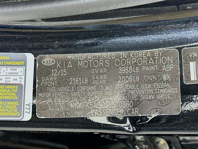 Photo of 2016 Aurora Black Pearl Kia Forte