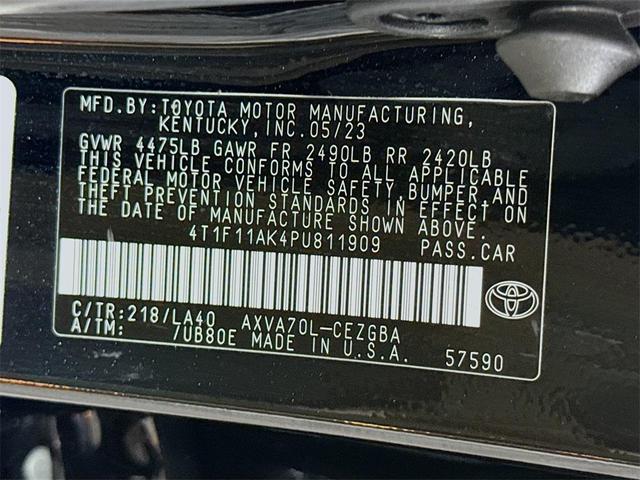 Photo of 2023 Midnight Black Toyota Camry