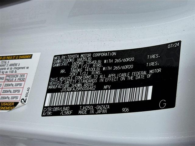 Photo of 2024 Pearl Toyota Land Cruiser