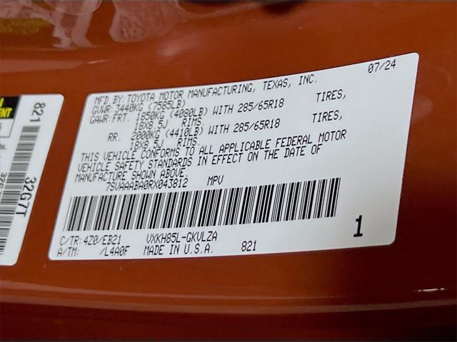 Photo of 2024 Terra Toyota Sequoia