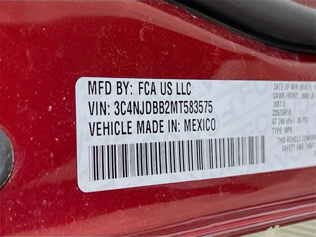 Photo of 2021 Velvet Red Pearlcoat Jeep Compass