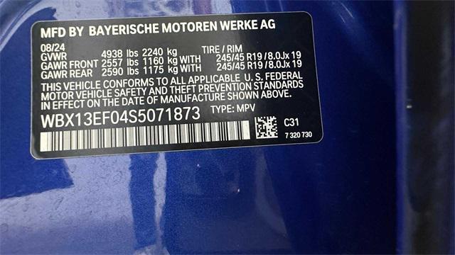 Photo of 2025 Portimao Blue Metallic BMW X1