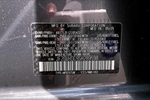 Photo of 2025 Magnetite Gray Metallic/Crystal Black Silica Subaru Crosstrek
