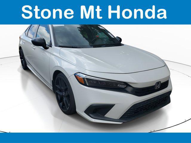 Photo of 2022 Platinum White Pearl Honda Civic