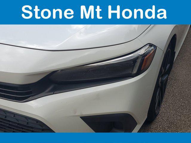 Photo of 2022 Platinum White Pearl Honda Civic