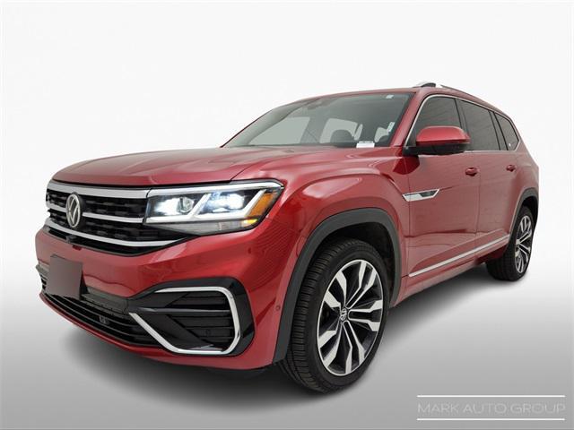 Photo of 2022 Aurora Red Metallic Volkswagen Atlas