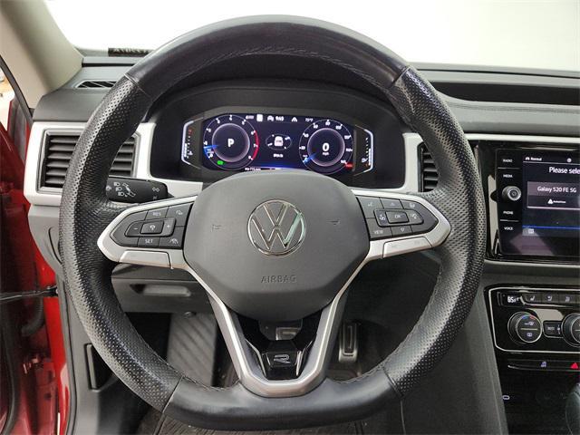 Photo of 2022 Aurora Red Metallic Volkswagen Atlas