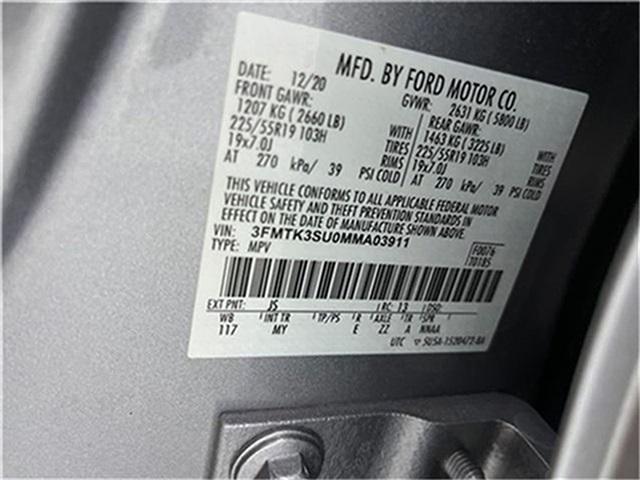 Photo of 2021 ICONIC SILVER METALLIC Ford Mustang Mach-E
