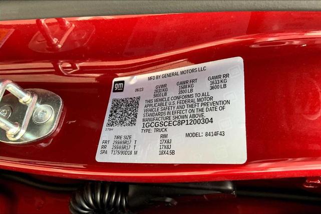 Photo of 2023 Radiant Red Chevrolet Colorado