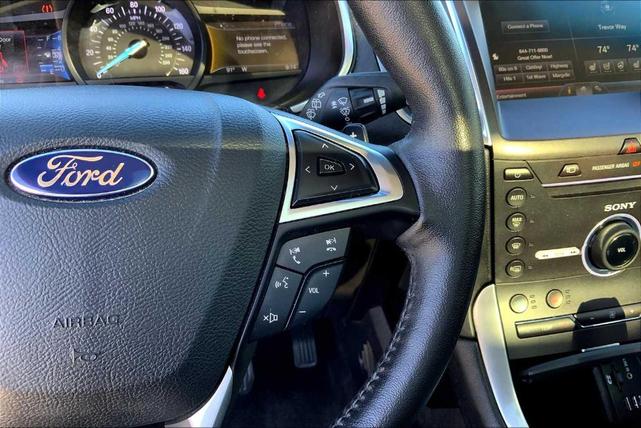 Photo of 2015 Deep Impact Blue Metallic Ford Edge