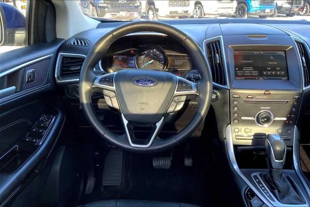 Photo of 2015 Deep Impact Blue Metallic Ford Edge