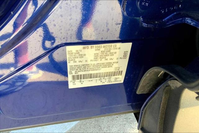 Photo of 2015 Deep Impact Blue Metallic Ford Edge