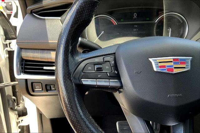 Photo of 2021 Crystal White Tri-Coat Cadillac XT4