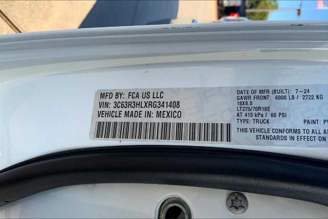Photo of 2024 Bright White Clearcoat RAM 3500