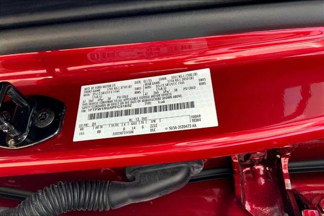 Photo of 2023 Rapid Red Metallic Tinted Clearcoat Ford F-150