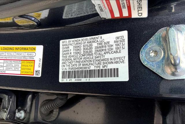 Photo of 2024 Meteorite Gray Metallic Honda CR-V Hybrid